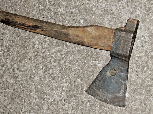 Antikes grubenbeil eichel - antikes,